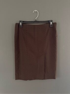 Vintage Y2K BEBE Brown midi skirt
